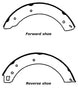 Porterfield Brake Shoes for 1977 LOTUS ELITE FR SPORT