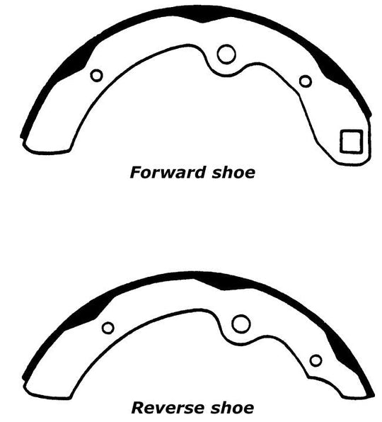 Porterfield Brake Shoes for 1972 NISSAN 240Z FR SPORT