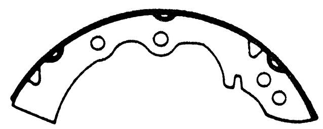 Porterfield Brake Shoes for 1978 MAZDA RX 7 FR SPORT