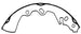 Porterfield Brake Shoes for 1975 MAZDA RX 4 FR SPORT