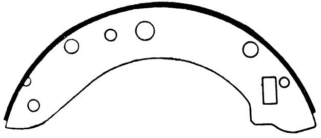 Porterfield Brake Shoes for 1981 TRIUMPH TR 8 FR SPORT