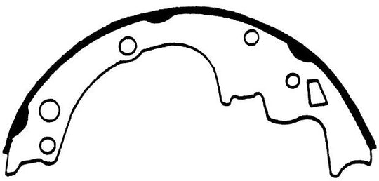 Porterfield Brake Shoes for 1995 CHEVROLET S-10 BLAZER 4WD FR SPORT