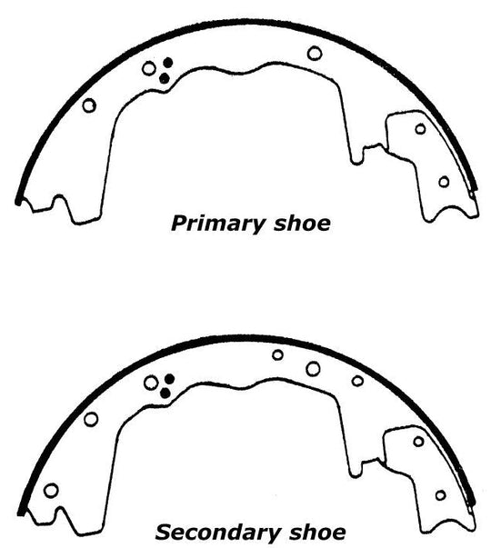 Porterfield Brake Shoes for 1998 FORD F350 1 Ton 2WD DRW  3 1/2 Rear Shoe FR SPORT