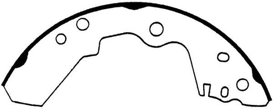 Porterfield Brake Shoes for 1997 HONDA PASSPORT 4cyl FR SPORT