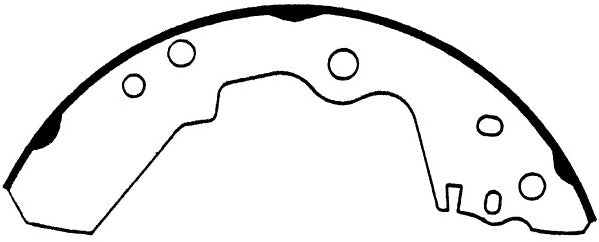 Porterfield Brake Shoes for 1996 HONDA PASSPORT 4cyl FR SPORT
