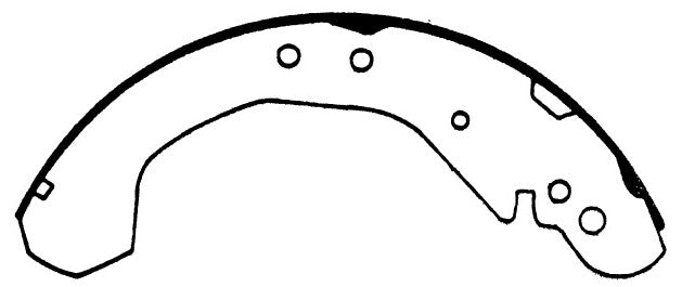 Porterfield Brake Shoes for 1991 GMC C1500 2WD Std Cab HD Ch FR SPORT