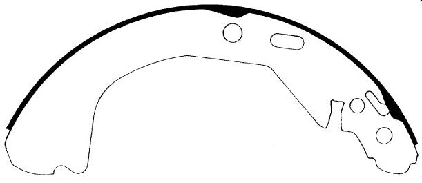 Porterfield Brake Shoes for 2003 PONTIAC GRAND AM w/Rear Drums FR SPORT