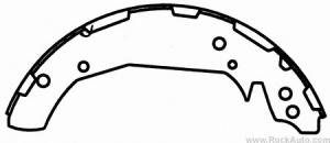 Porterfield Brake Shoes for 2009 CHEVROLET HHR FR SPORT