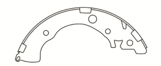 Porterfield Brake Shoes for 2006 HONDA CIVIC Coupe DX FR SPORT