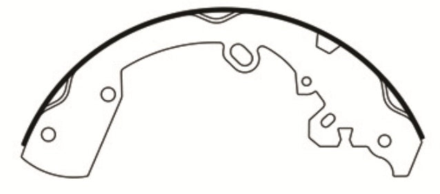 Porterfield Brake Shoes for 2005 DODGE DAKOTA 4WD FR SPORT