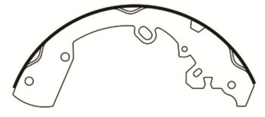 Porterfield Brake Shoes for 2006 DODGE DAKOTA 4WD FR SPORT