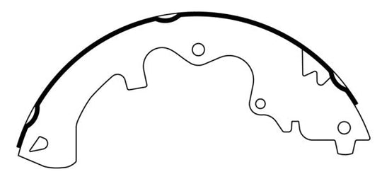 Porterfield Brake Shoes for 2009 FORD ESCAPE FR SPORT