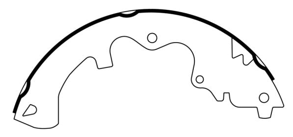 Porterfield Brake Shoes for 2010 FORD ESCAPE Hybrid FR SPORT