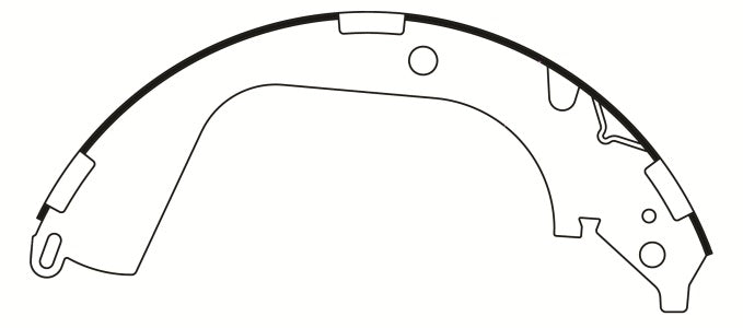 Porterfield Brake Shoes for 2009 CHEVROLET COLORADO FR SPORT