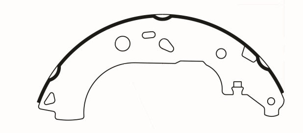 Porterfield Brake Shoes for 2011 FORD TRANSIT CONNECT FR SPORT