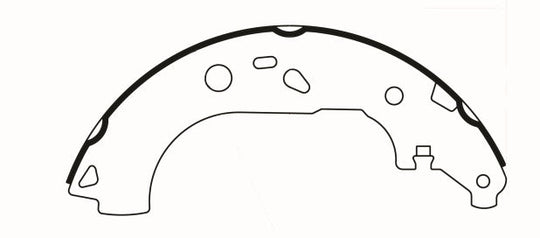 Porterfield Brake Shoes for 2012 FORD TRANSIT CONNECT FR SPORT