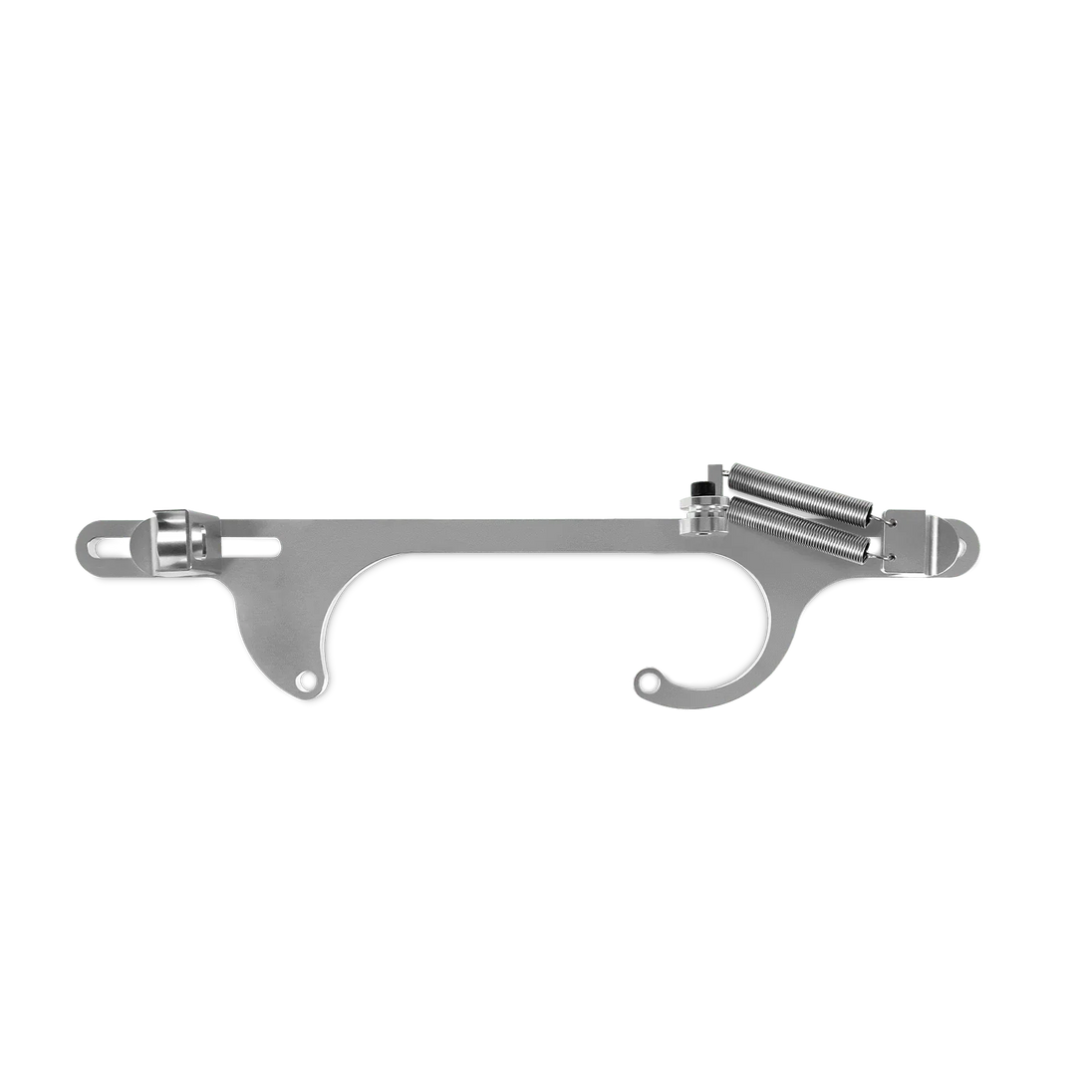 Aces Fuel Injection, Inc. Silver Throttle Cable Bracket - Billet Aluminum