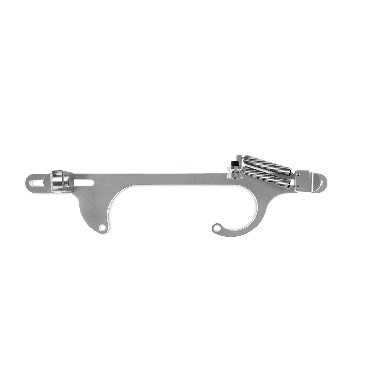 Aces Fuel Injection, Inc. Silver Throttle Cable Bracket - Billet Aluminum