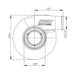 SPA 27 T4 A/R .96 Turbocharger SPA TURBO USA