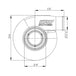 SPA 27 T4 A/R .96 Turbocharger SPA TURBO USA
