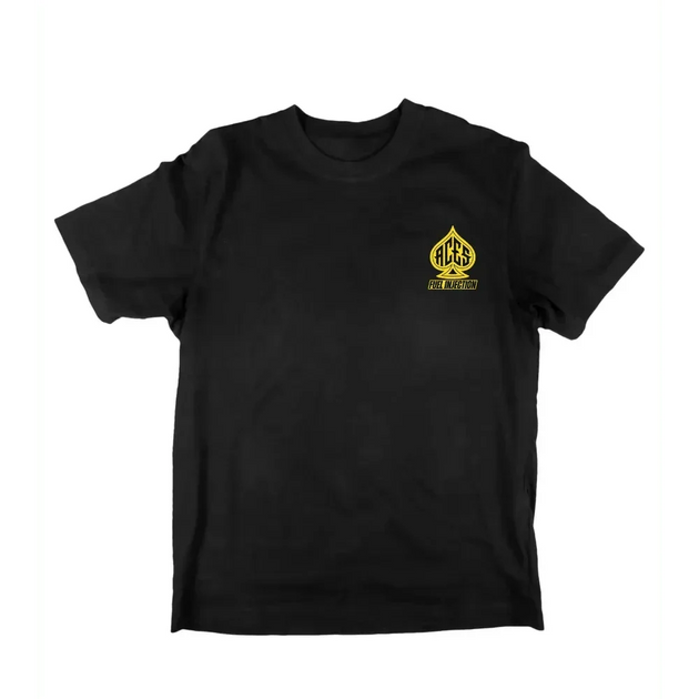 Aces Fuel Injection, Inc. T-Shirt Short Sleeve T-Shirt (Aces Logo & 34' Ford)