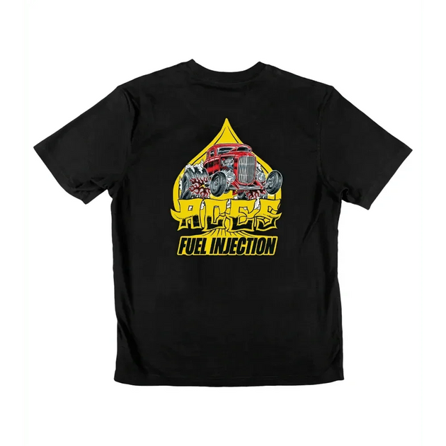 Aces Fuel Injection, Inc. T-Shirt Short Sleeve T-Shirt (Aces Logo & 34' Ford)