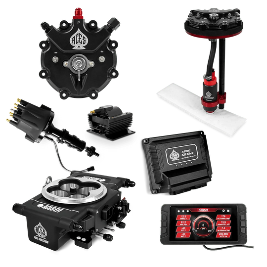 Killshot 4-bbl EFI Master Kits (Black) Aces EFI B2B