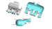 INTAKE MANIFOLD VW 8V CROSS FLOW LONGITUDINAL - 8 INJECTORS SPA TURBO USA