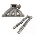 VW B5 T3 top mount turbo twin scroll manifold wastegate "i" + 252 / 260 High Performance Camshaft set SPA TURBO USA