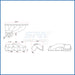 VW Polo 6N2 / 1.4L / 1.6L 8V AUD AKK T25 turbo manifold SPA TURBO USA