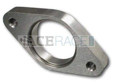 35-38mm 2-Bolt Wastegate Flange 304 Stainless (M8 x 1.25 Tapped Holes) Ace Race Parts